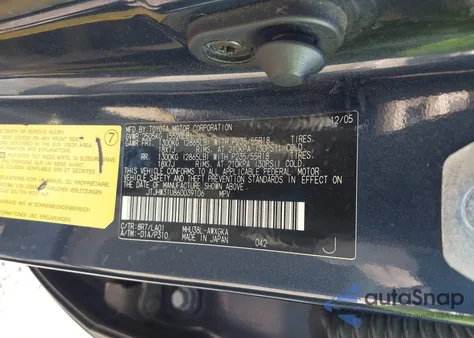 2006 Lexus Rx 400H from USA, damaged, VIN JTJHW31U860039106